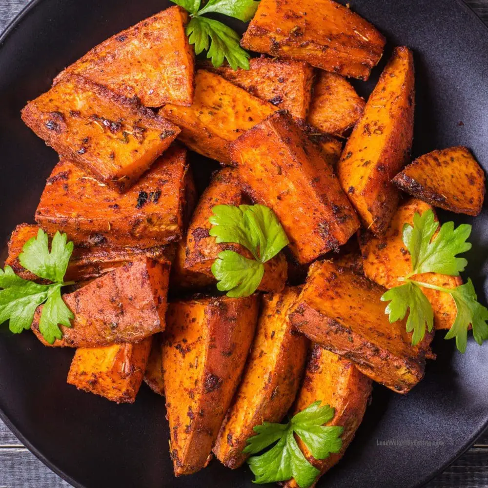 Air Fried Sweet Potatoes