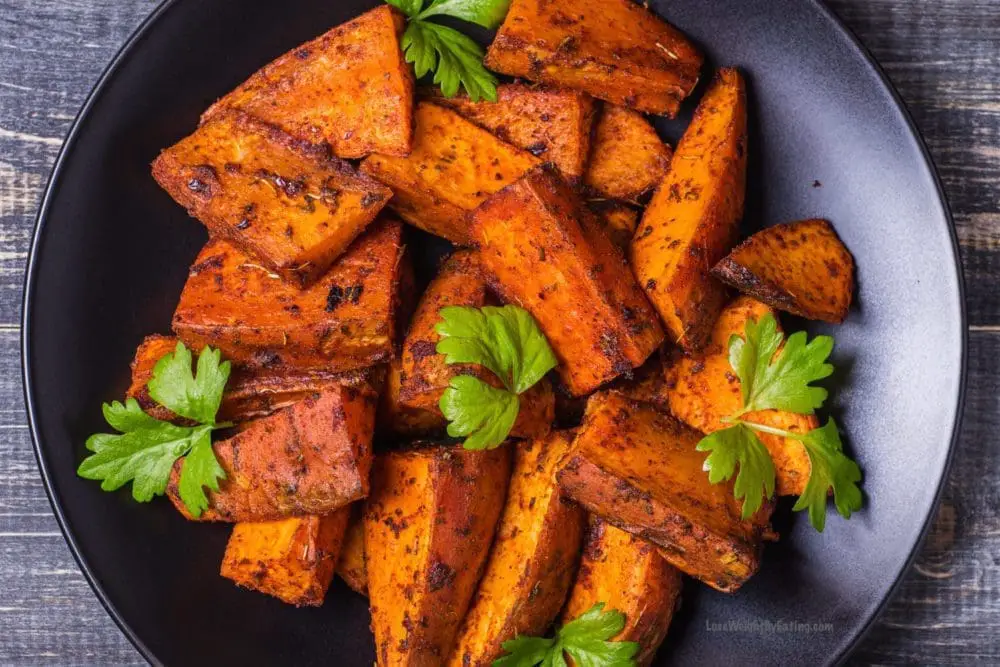 Air Fried Sweet Potatoes