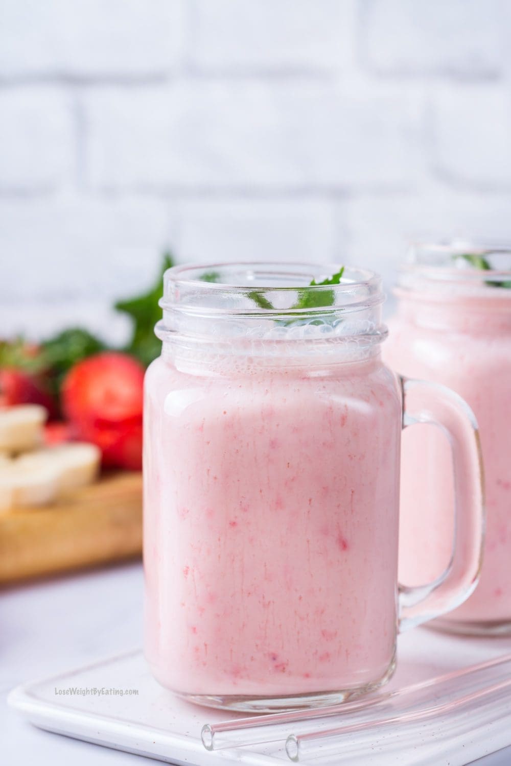 Strawberry Banana Protein Smoothie