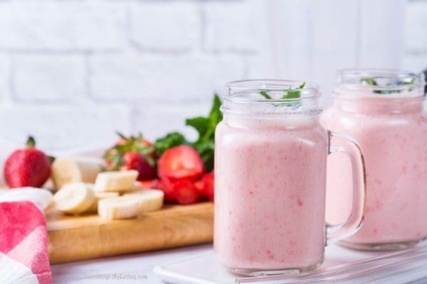 Strawberry Banana Protein Smoothie