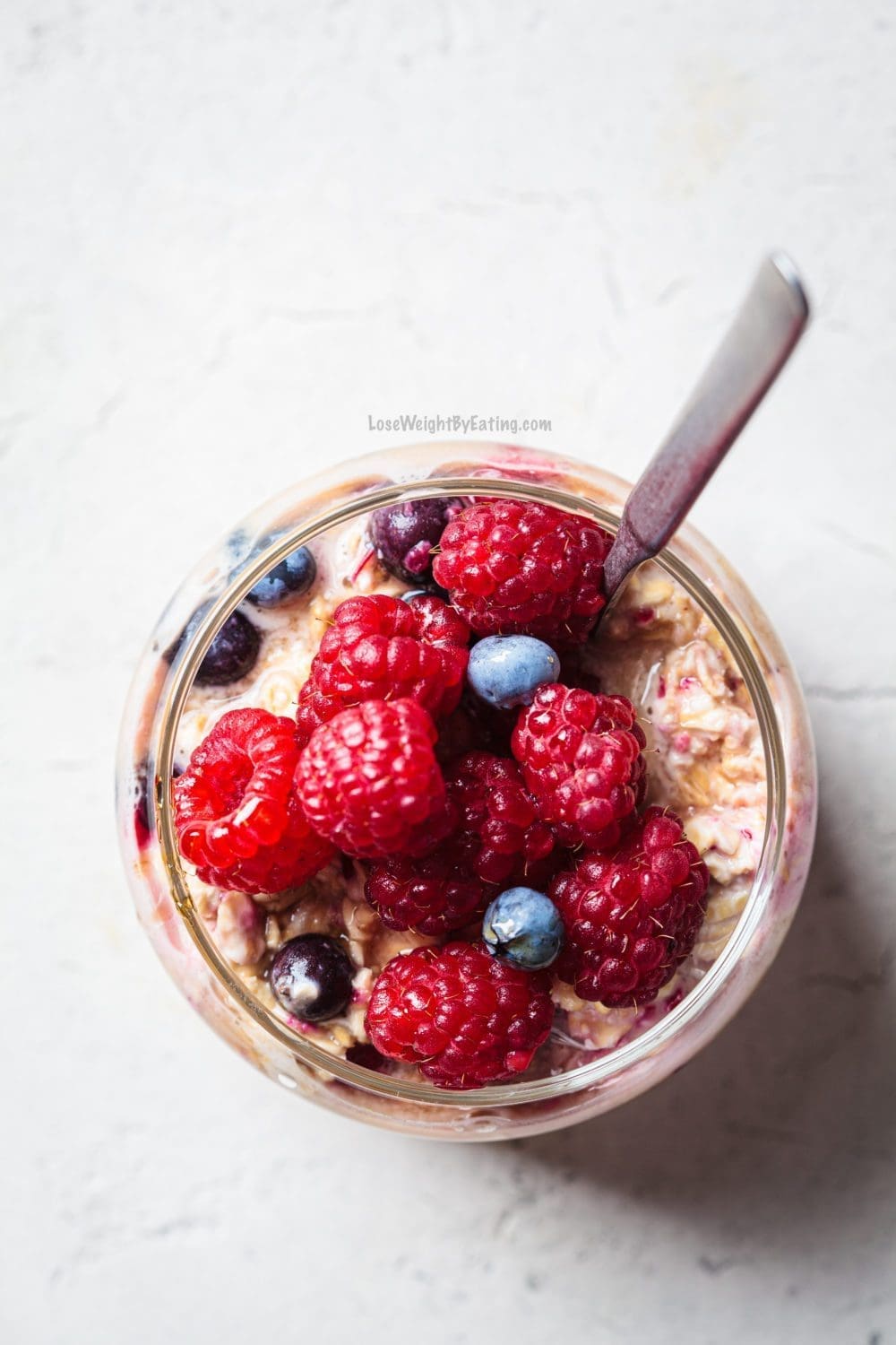 low calorie overnight oats for weight loss