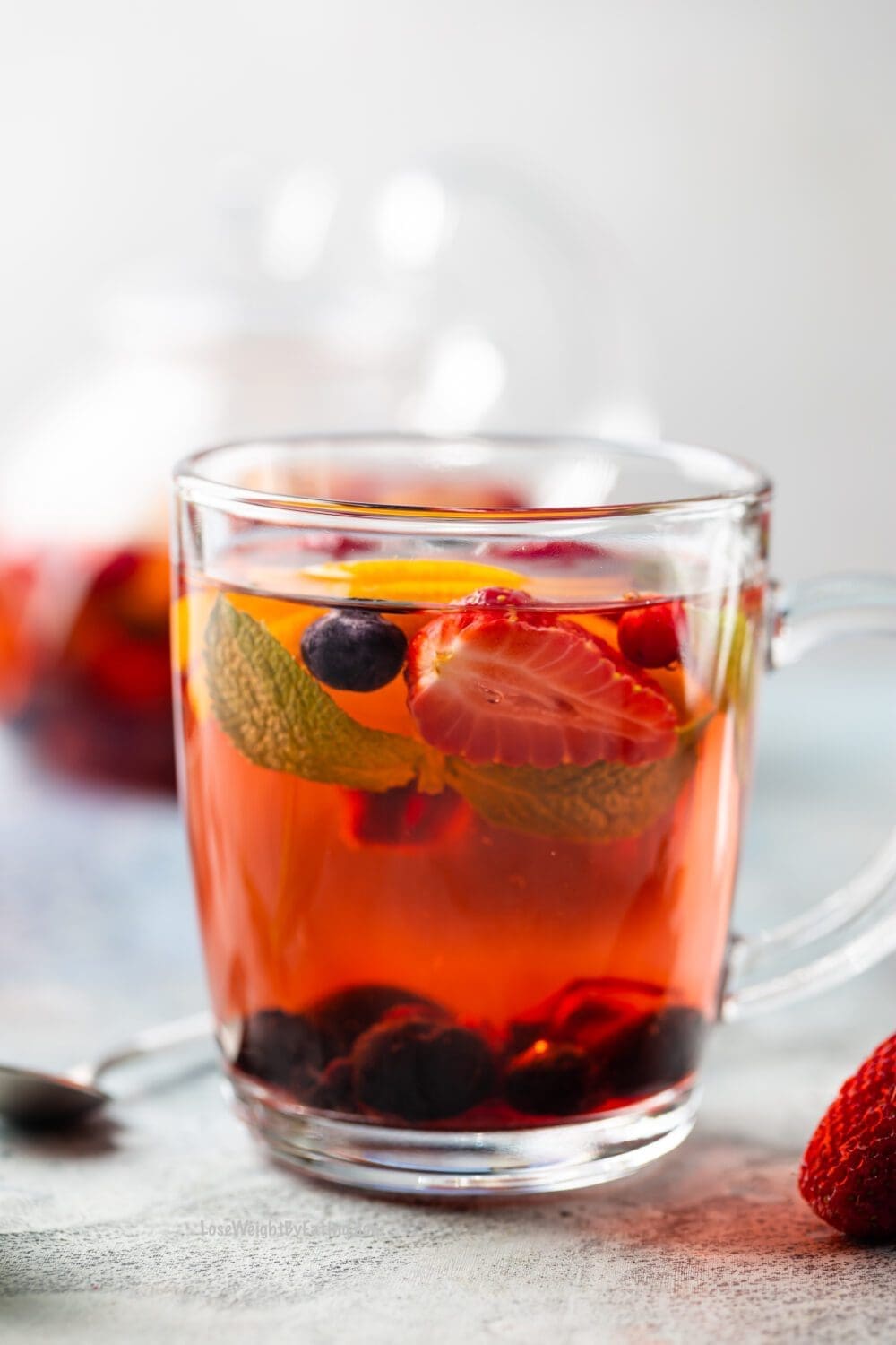 Cranberry and Apple Cider Vinegar Tea for Weight Loss