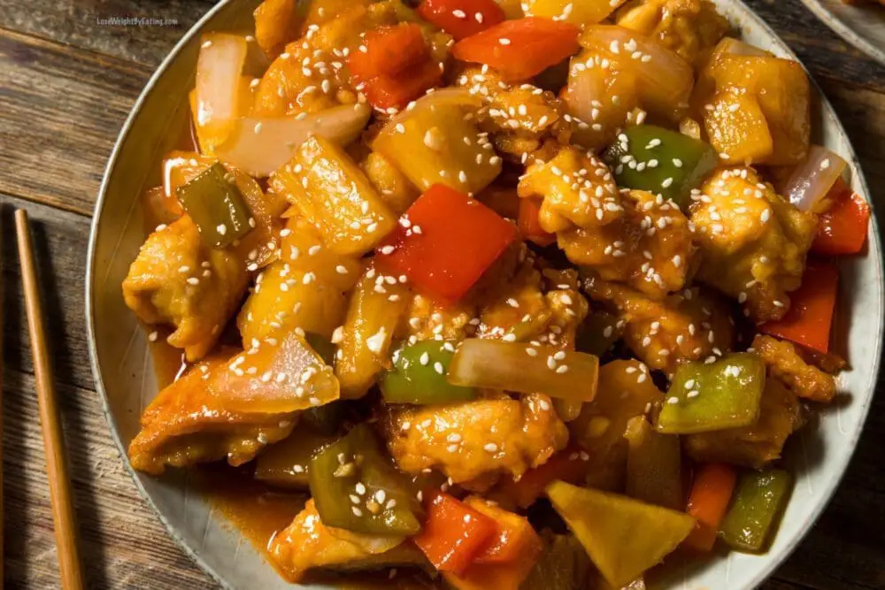 Low Calorie Sweet and Sour Chicken