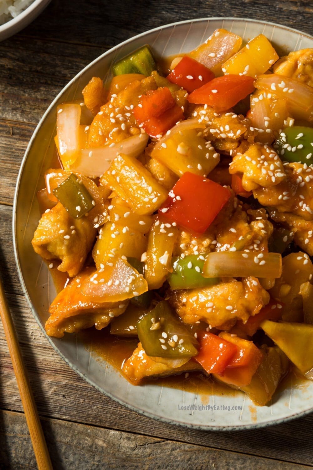 Low Calorie Sweet and Sour Chicken