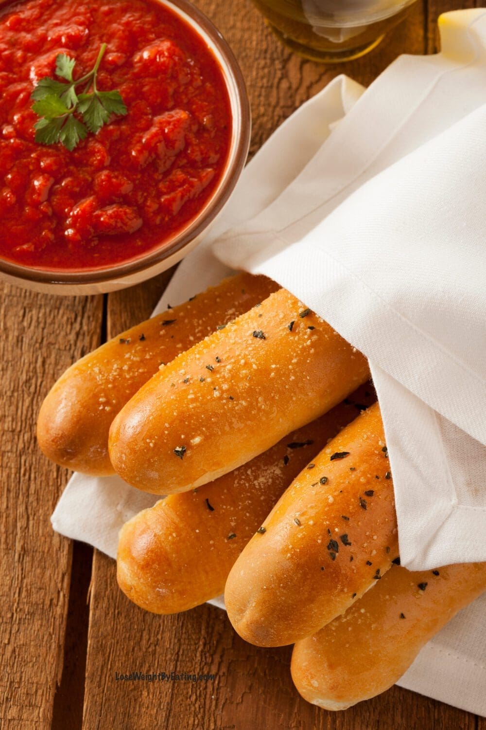 Low Calorie Breadsticks