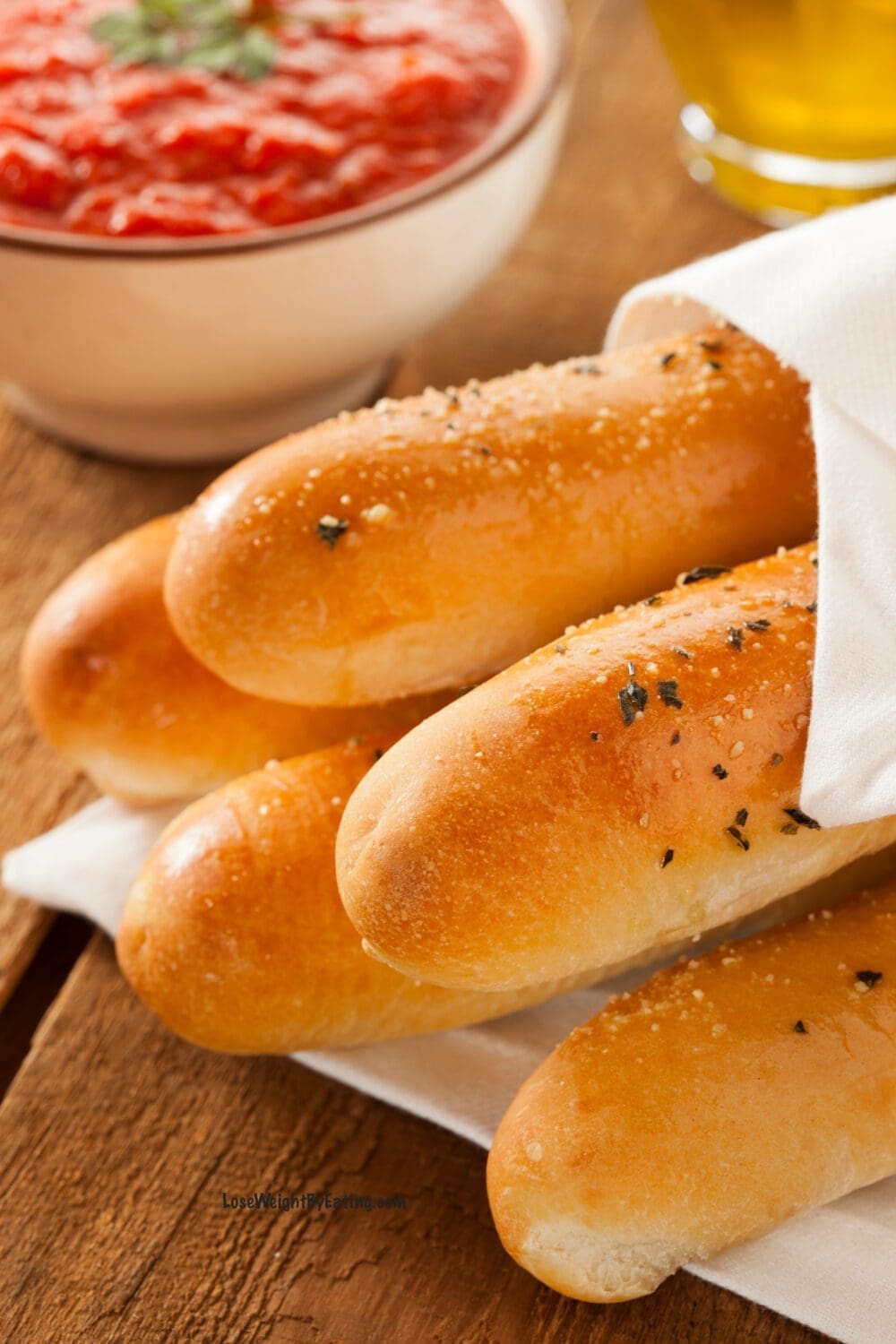 Low Calorie Breadsticks