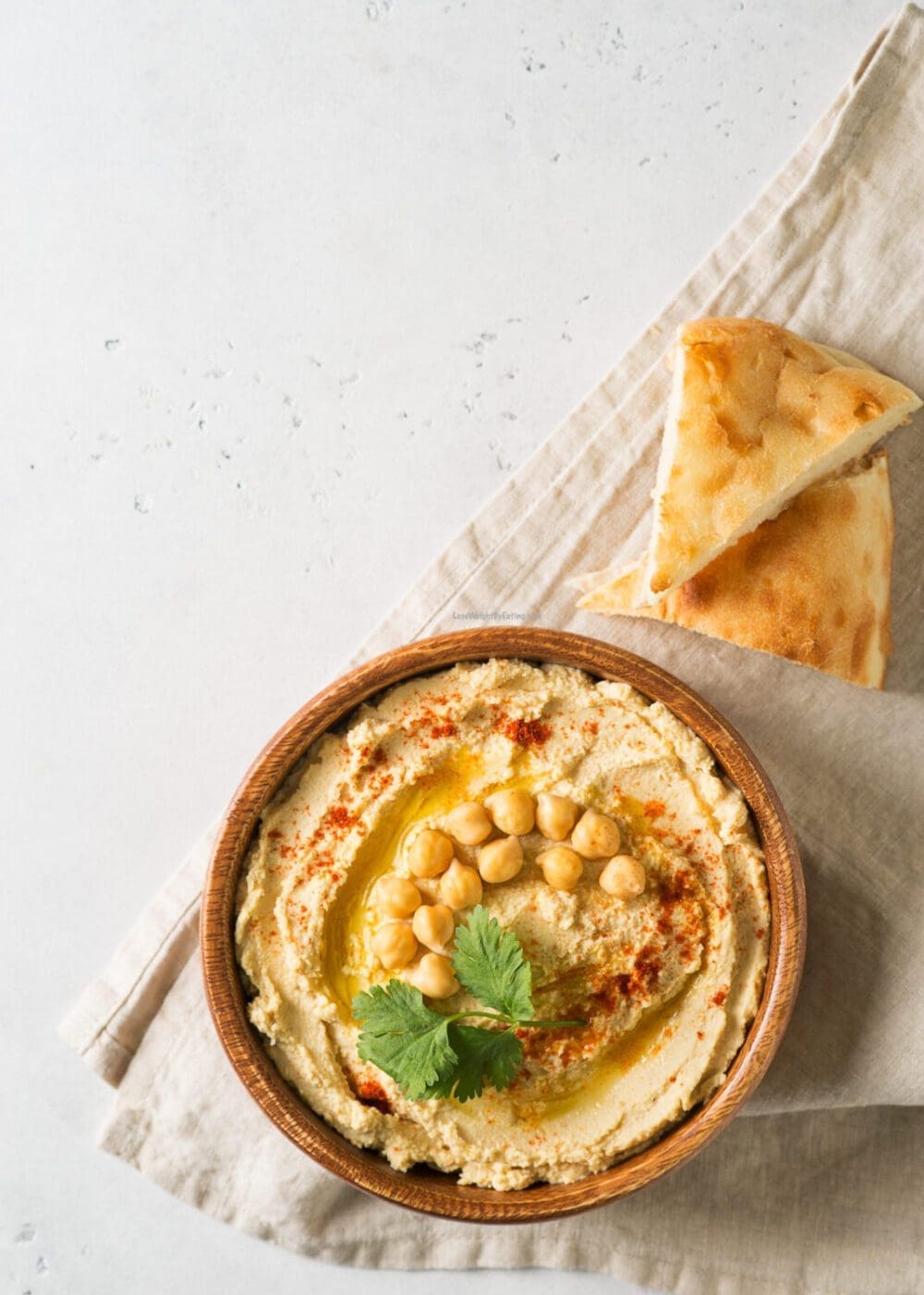 low calorie hummus