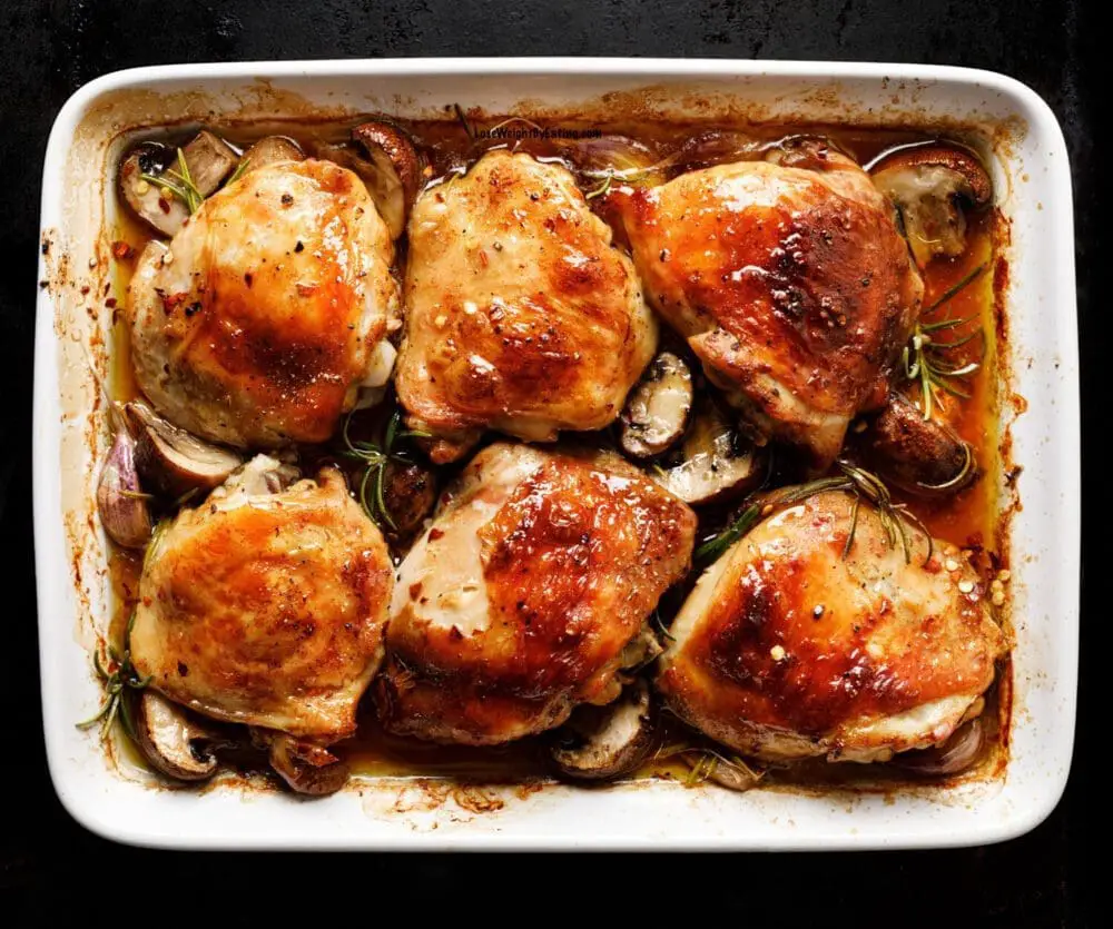 calories in chicken thighs