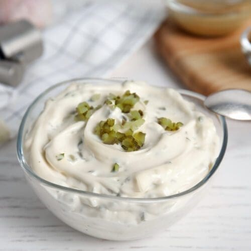 Low Calorie Ranch Pickle Dip & Dressing