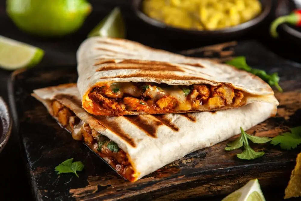 Healthy Chipotle Chicken Quesadilla