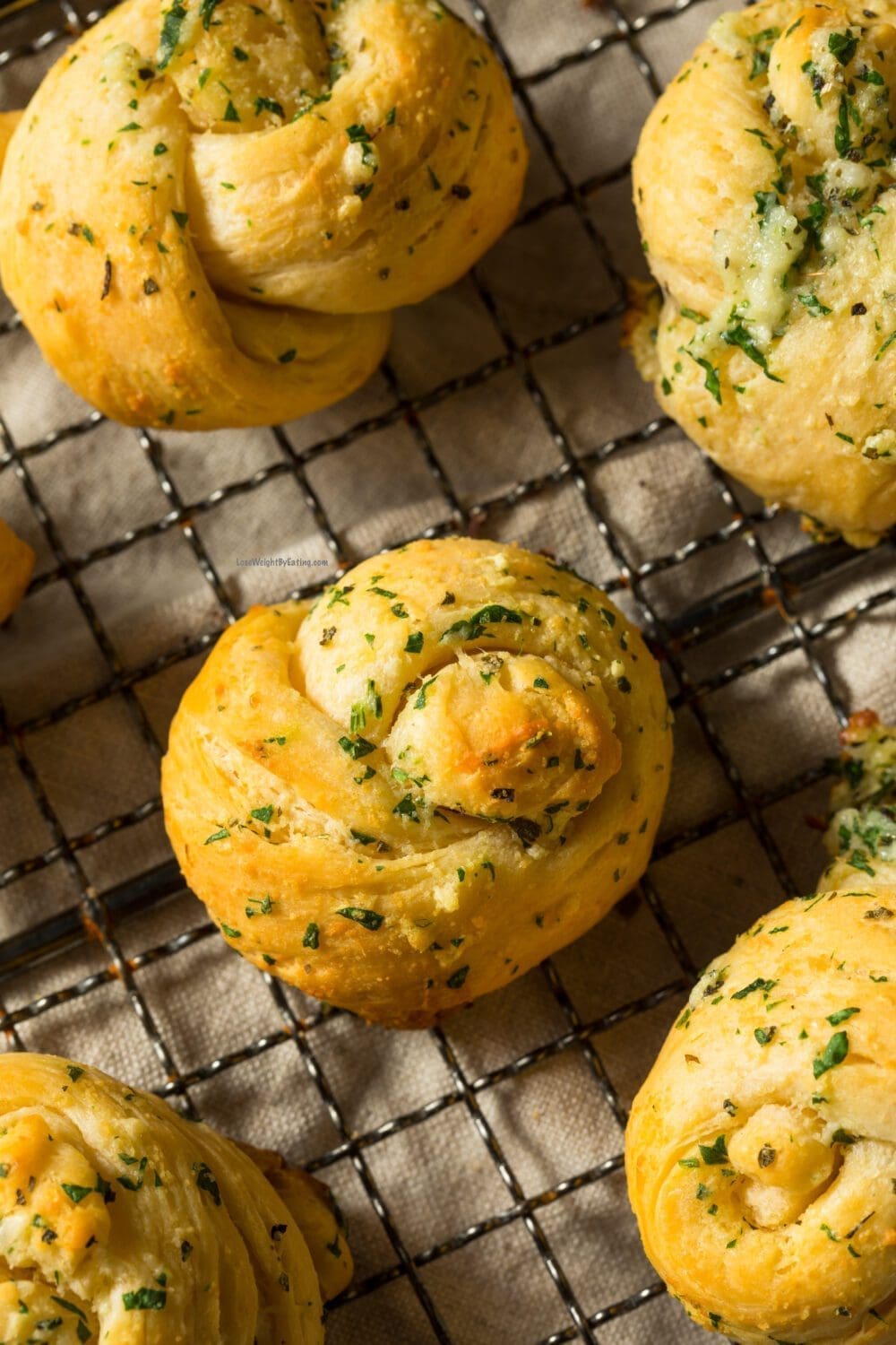 Healthy Garlic Knots