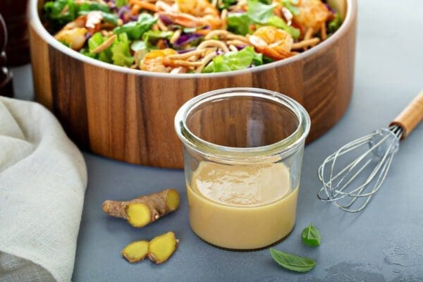 Healthy Ginger Salad Dressing