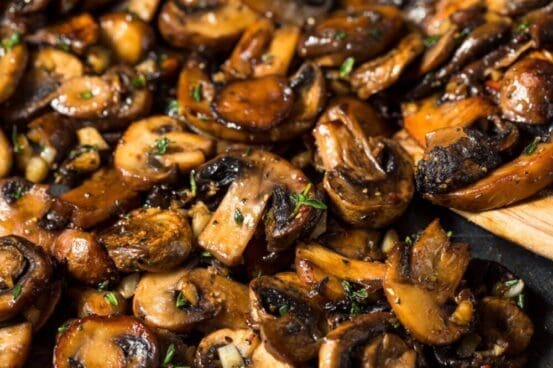 Healthy Sautéed Mushrooms