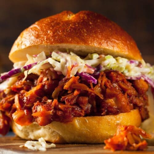 Low Calorie BBQ Chicken Sandwiches