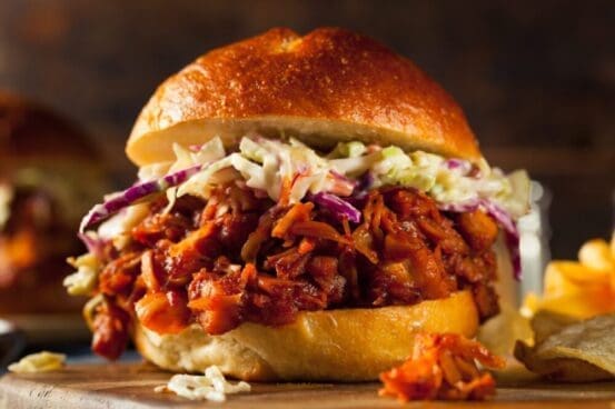 Low Calorie BBQ Chicken Sandwiches