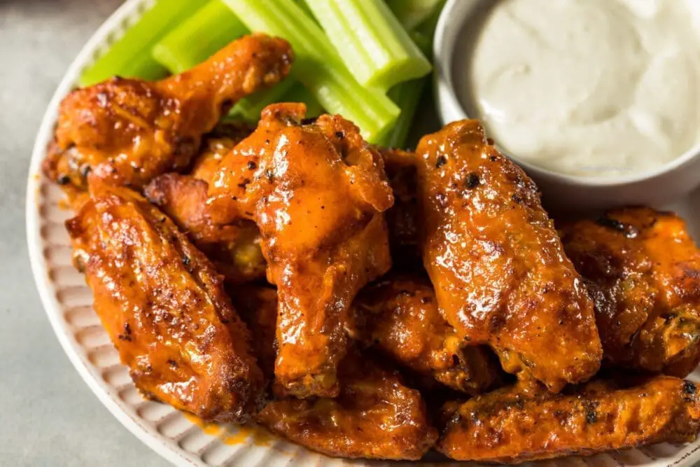 Low Calorie Buffalo Chicken Wings