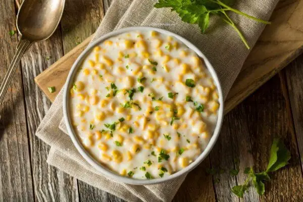 Low Calorie Creamed Corn