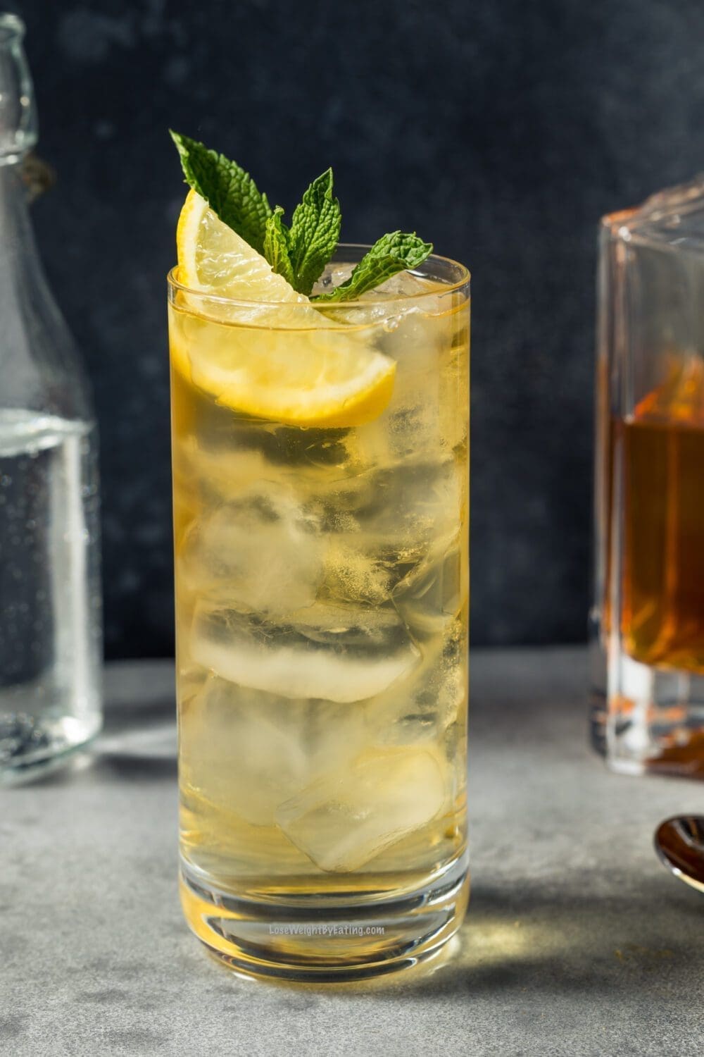 Low Calorie Green Tea Jameson Cocktail