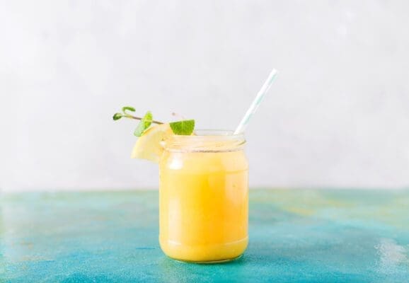 Low Calorie High Protein Lemonade Smoothie