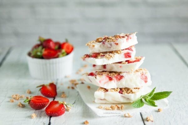 Low Calorie High Protein Yogurt Bark