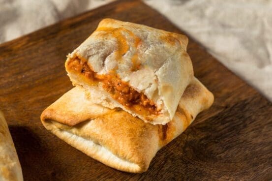 Low Calorie Homemade Pizza Pockets