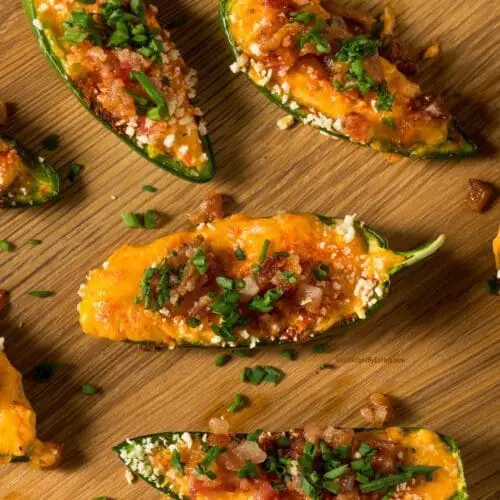 Low Calorie Jalapeño Poppers