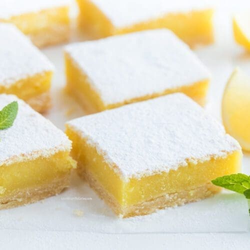 Low Calorie Lemon Bars