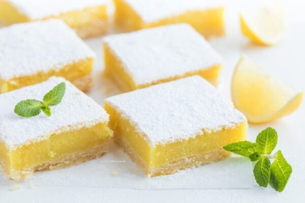 Low Calorie Lemon Bars