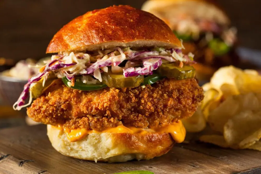 Low Calorie Spicy Chicken Sandwich