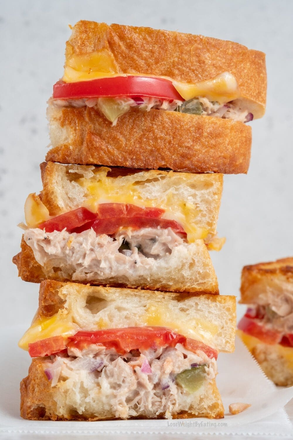 Low Calorie Tuna Melt Sandwich