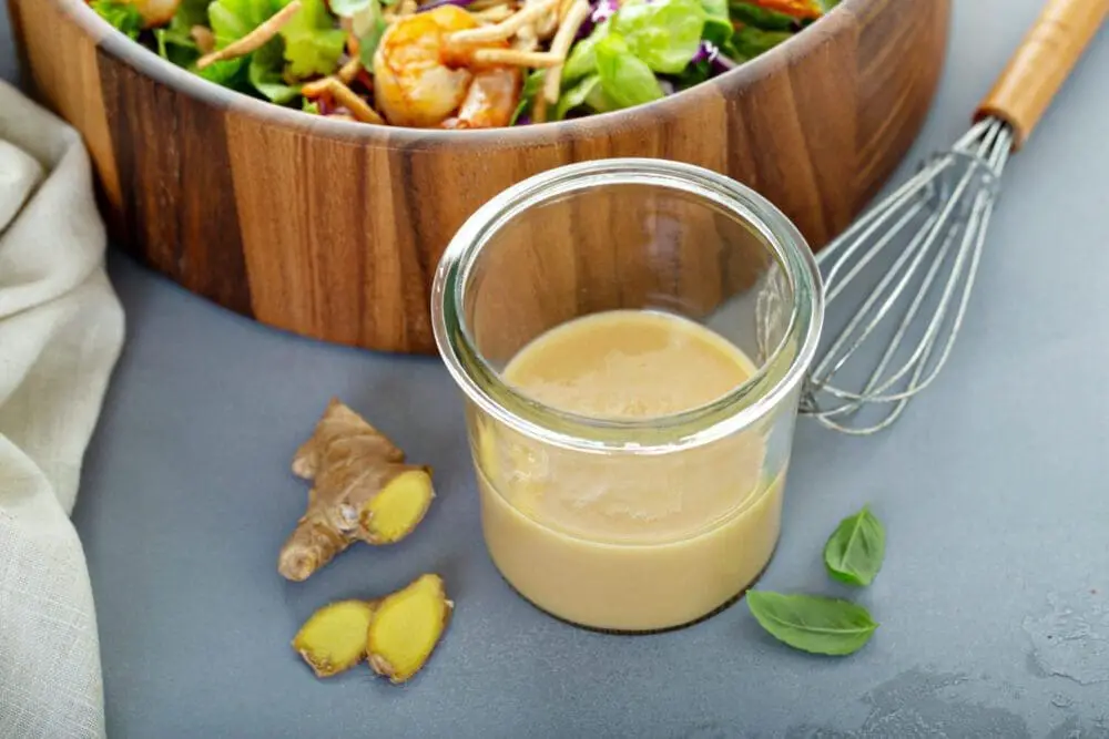 Healthy Ginger Salad Dressing