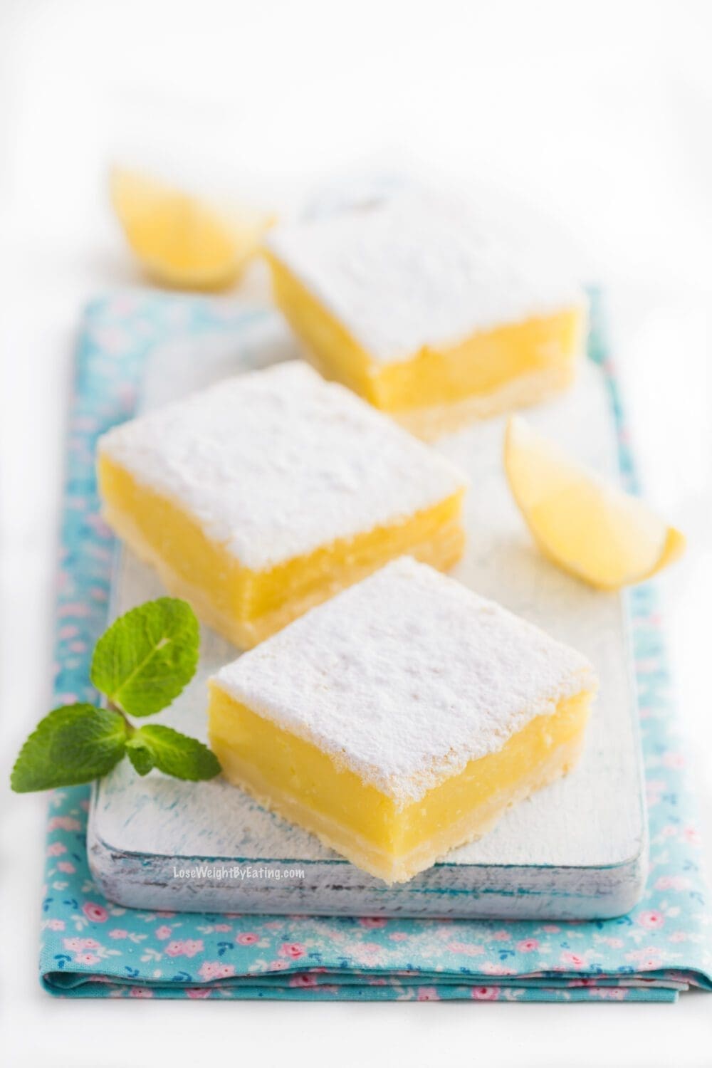 Low Calorie Lemon Bars