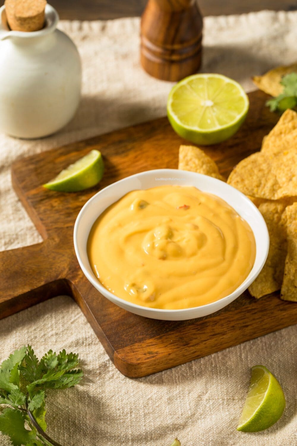 Healthy Queso Cheese Dip