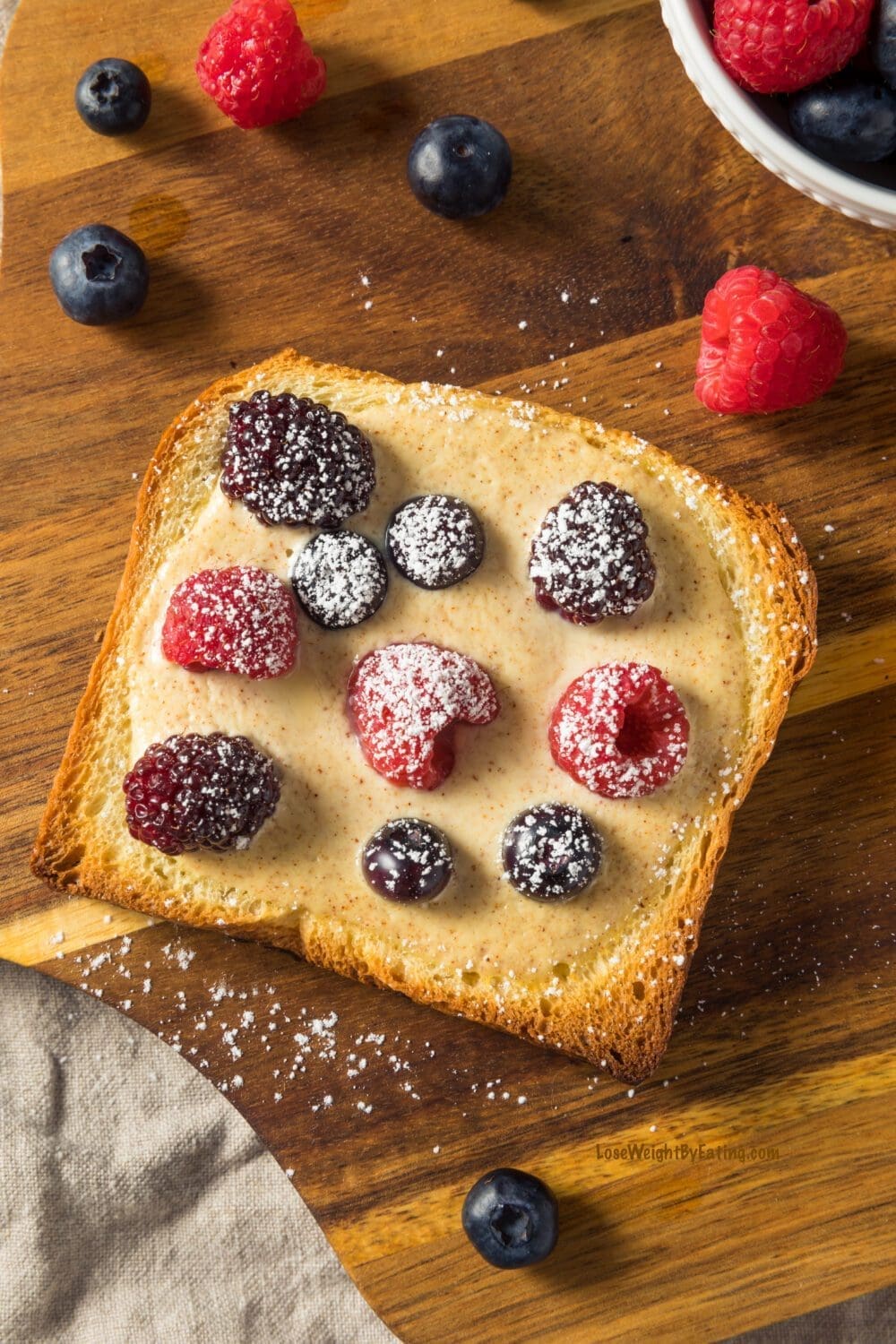 Low Calorie Yogurt Toast