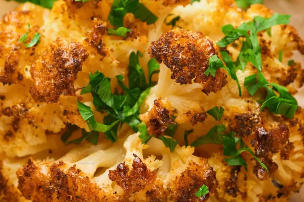 Healthy Whole Roasted Cauliflower