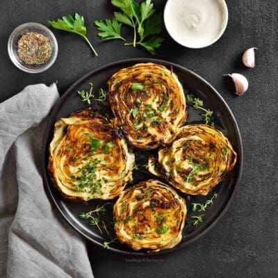 Low Calorie Grilled Cabbage Steaks