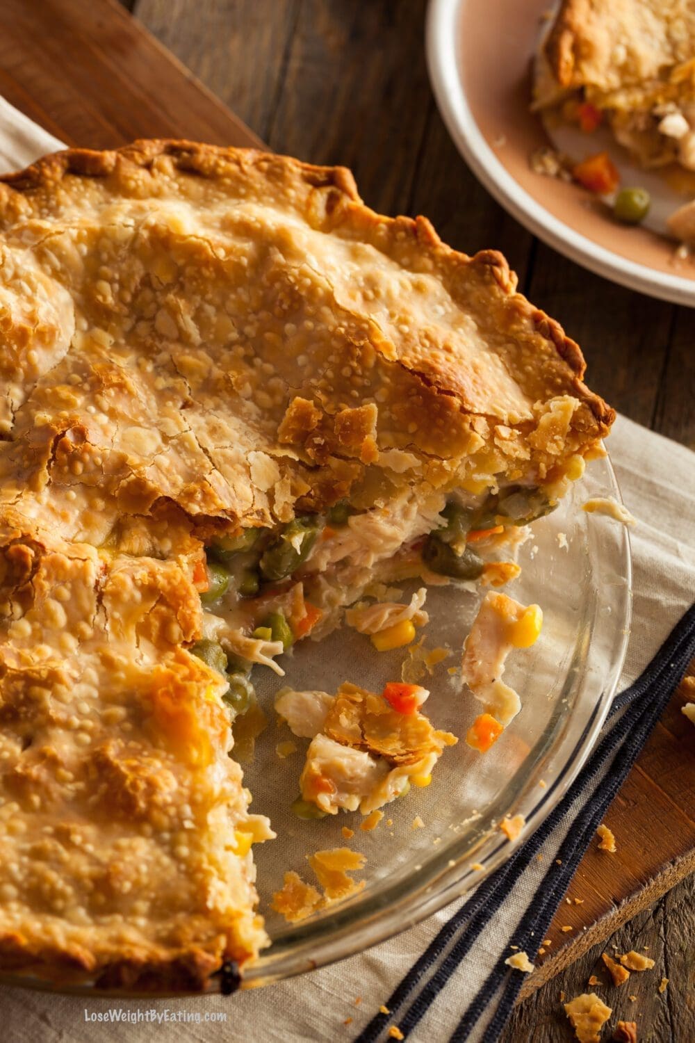 Low Calorie Chicken Pot Pie