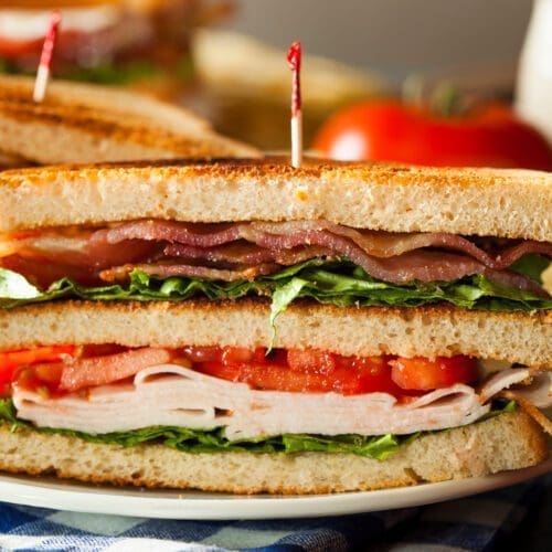 Low Calorie Club Sandwich