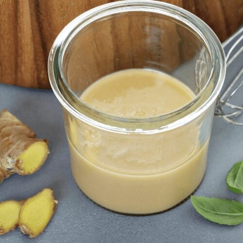 Healthy Ginger Salad Dressing