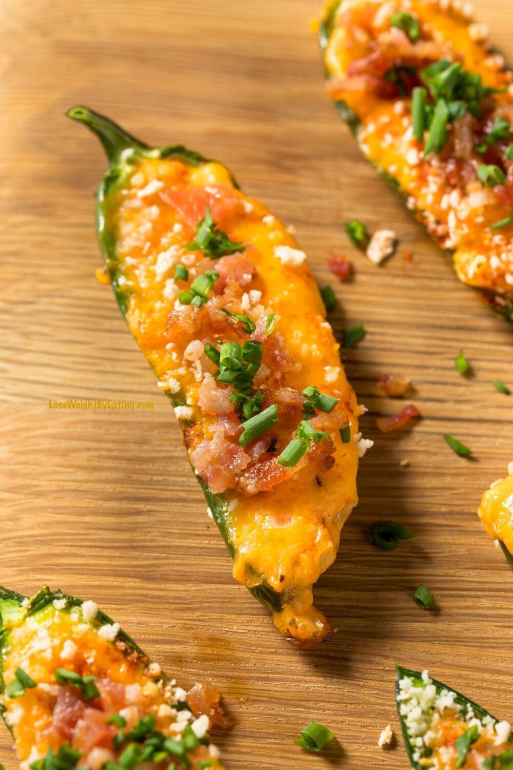 Low Calorie Jalapeño Poppers