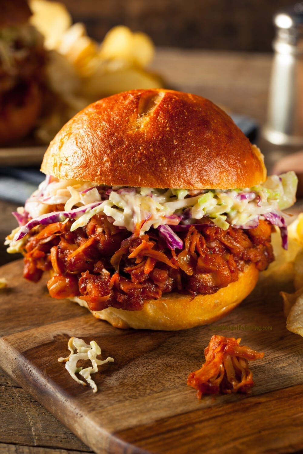 Low Calorie BBQ Chicken Sandwiches