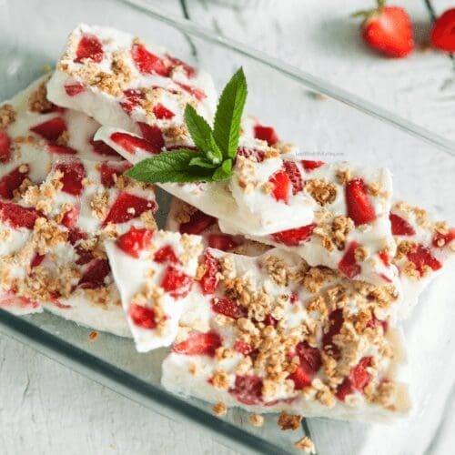 Low Calorie High Protein Yogurt Bark