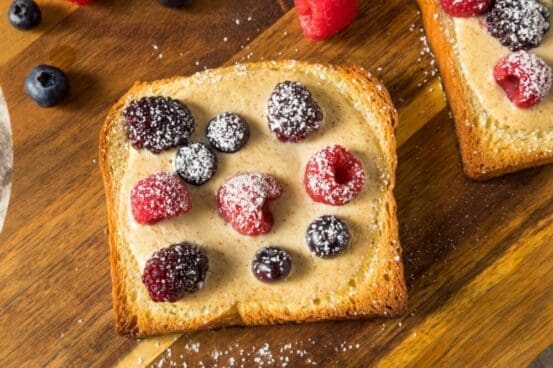 Low Calorie Yogurt Toast