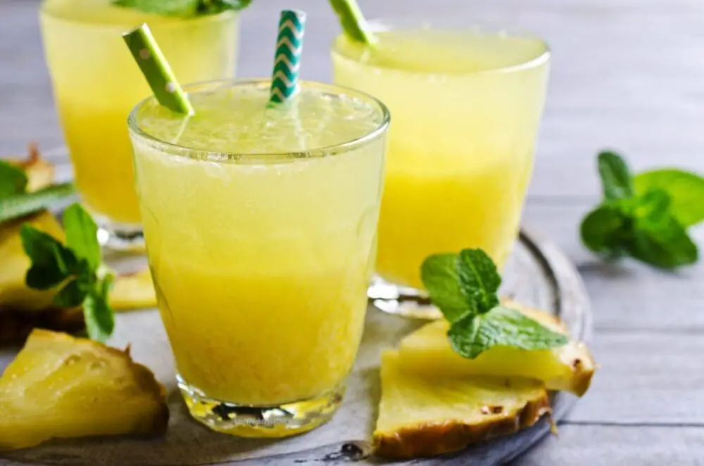 Pineapple Detox Drink for Weight Loss