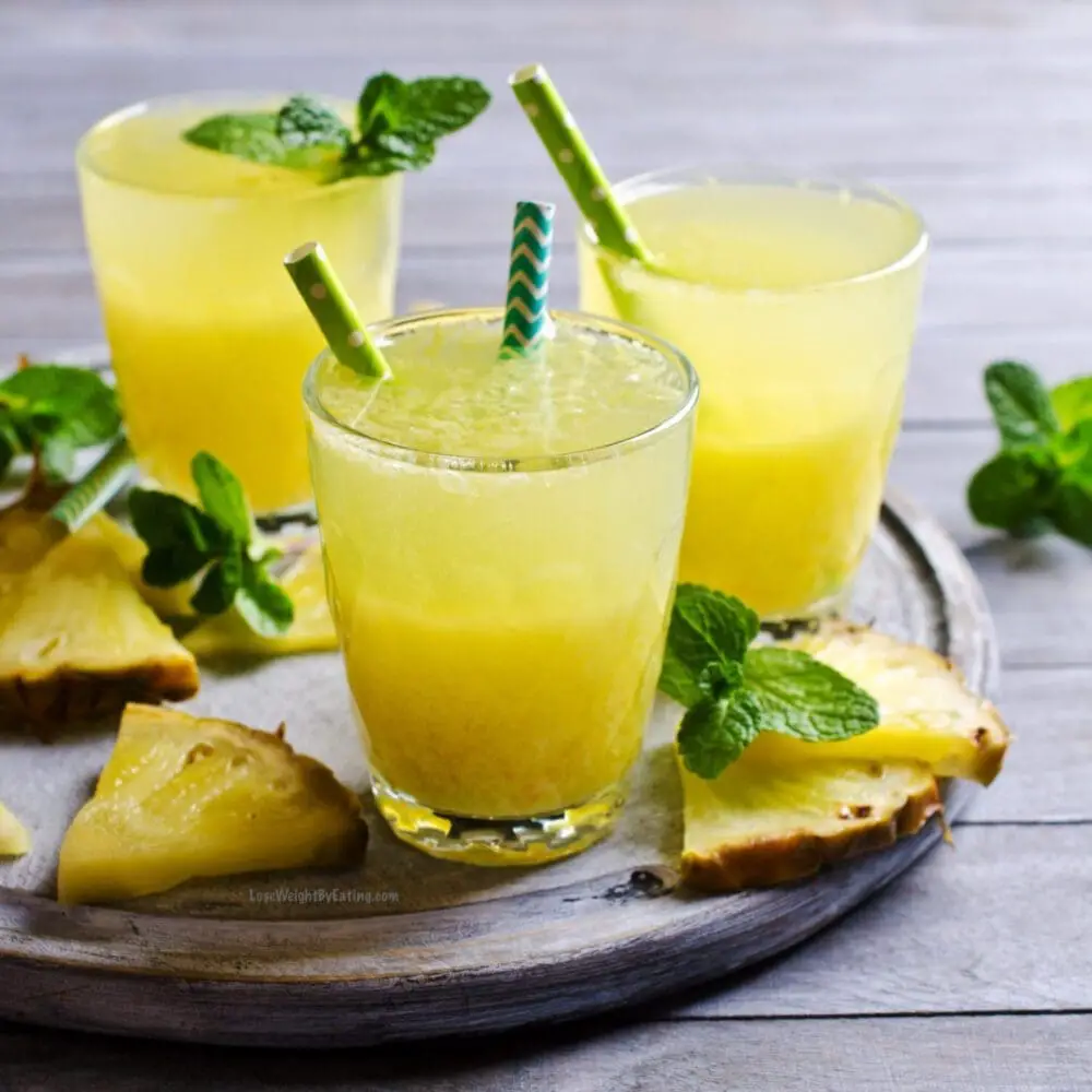 Pineapple Detox Drink for Weight Loss