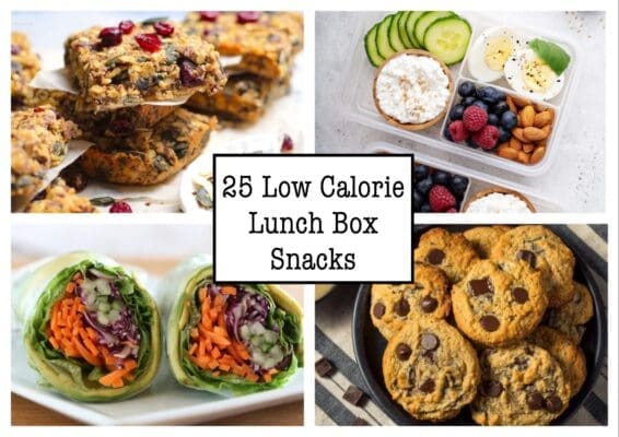 25 Low Calorie Lunch Box Snacks