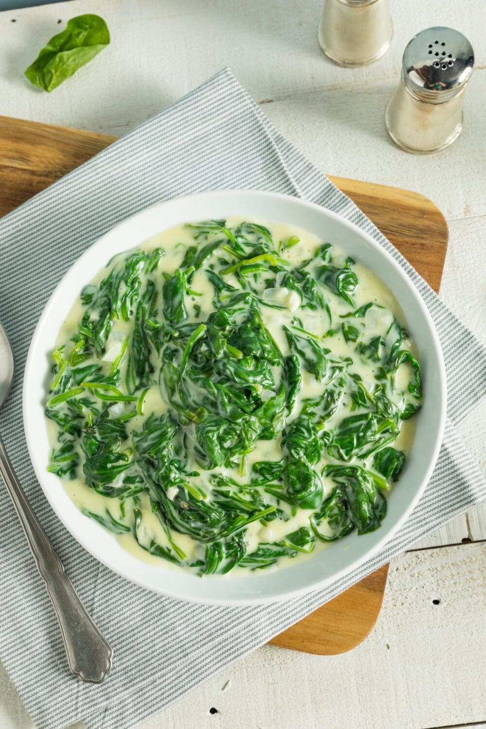 Healthy Creamed Spinach