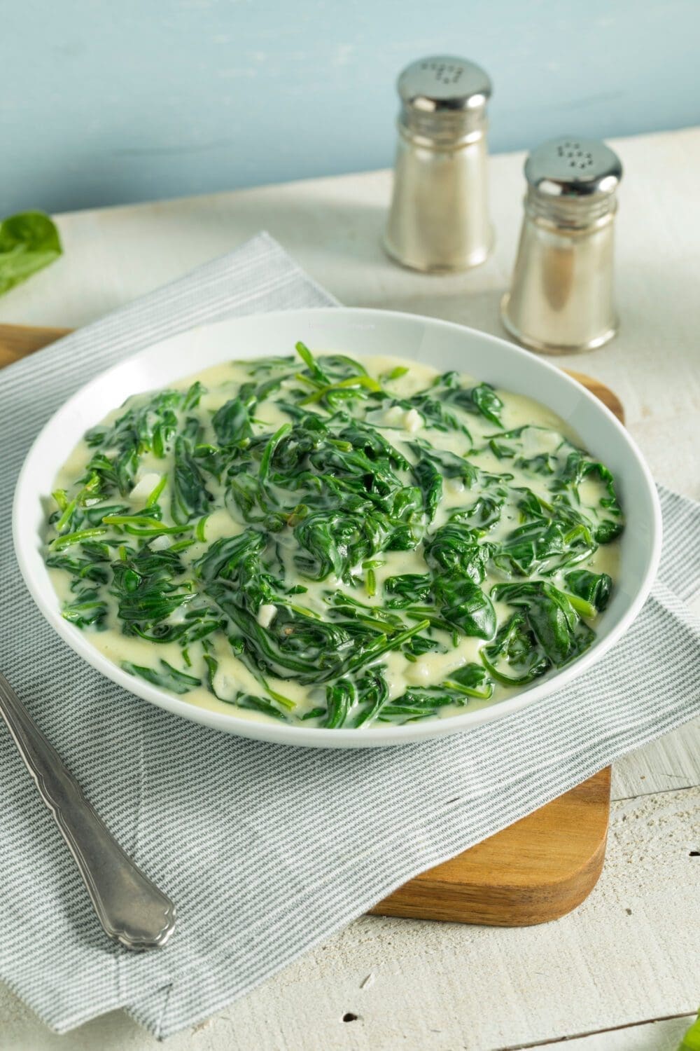 Healthy Creamed Spinach