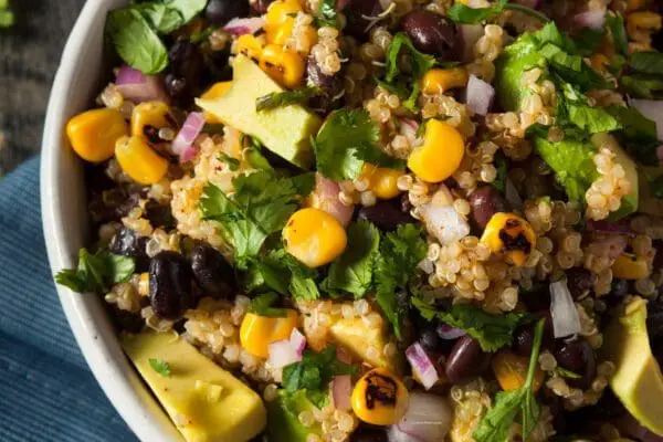 Low Calorie Mexican Quinoa Salad