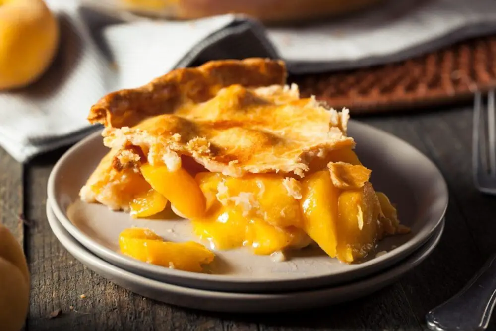 Low Calorie Peach Pie